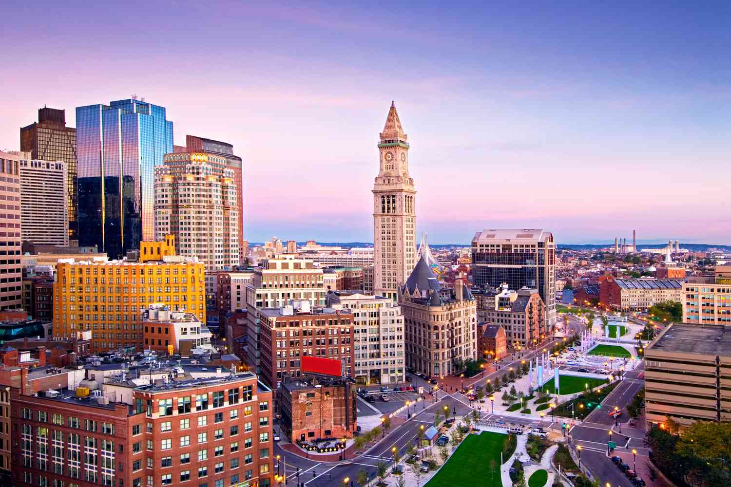 Boston Massachusetts Downtown Skyline Hard Money Loans